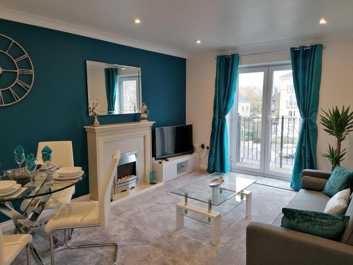 Luxury Modern 2 Bed Apartment, Free Undercroft Parking For 1 Car Σαουθάμπτον Εξωτερικό φωτογραφία